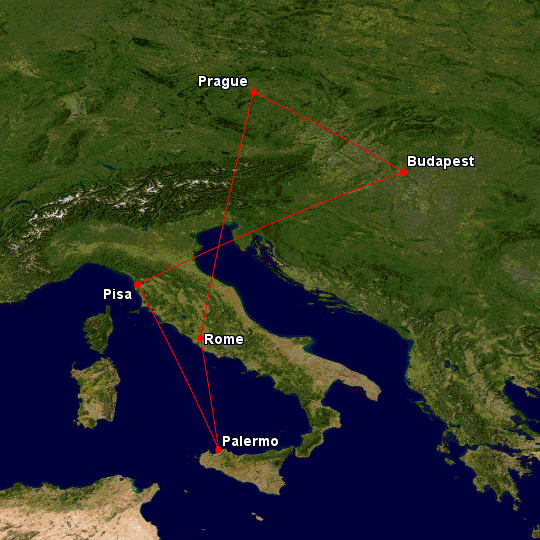 Eurotrip: mise Italiano za 2 760 Kč