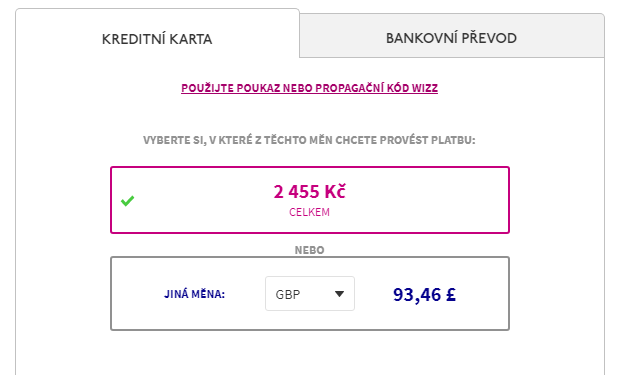 Jak koupit letenky u Wizz Airu?