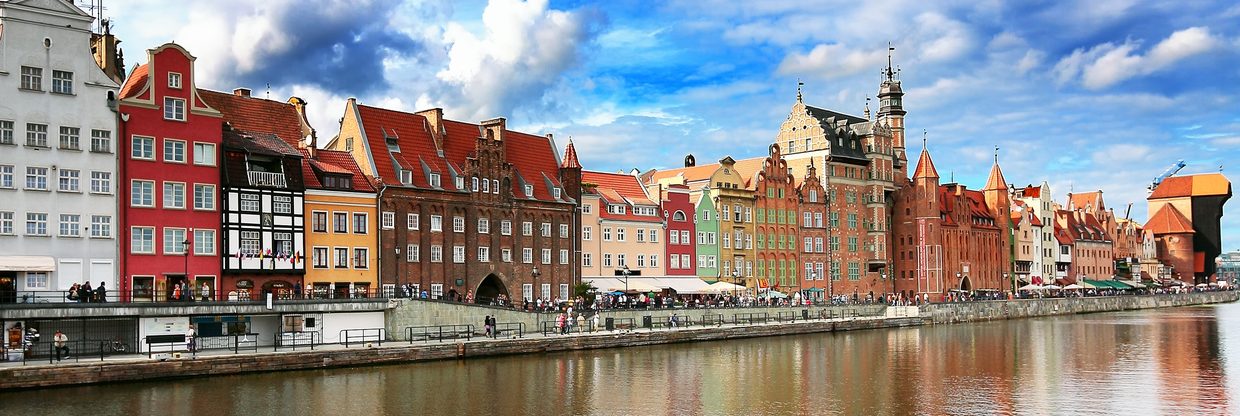 Prázdninové letenky z Prahy k Baltskému moři do Gdaňsku