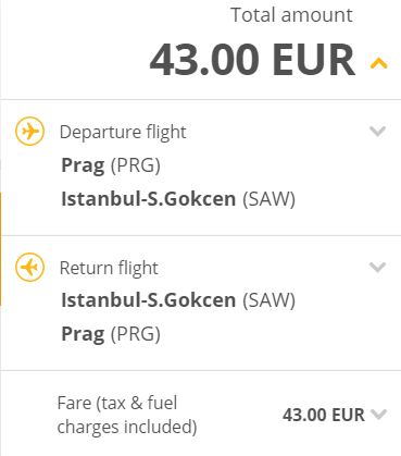 Turecko - Istanbul z Prahy za 1 108 Kč