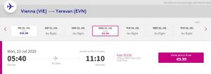 Wizz Air nabízí flexibilní letenku za poplatek 1 €