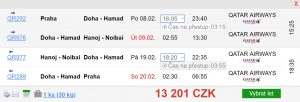 Přehled akčních letenek z Prahy do Hanoje s Turkish Airlines a Qatar Airways