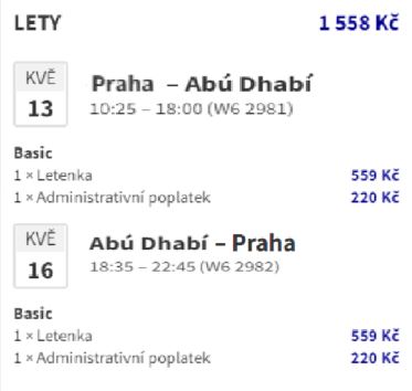 Nová linka z Prahy do Abú Dhabí + přískoky na Srí Lanku, Maledivy a do Pákistánu