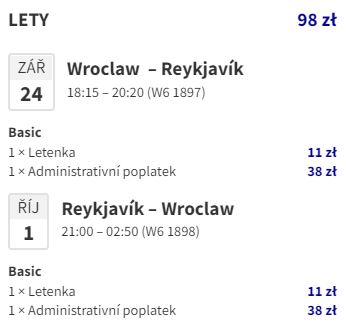 Super levné letenky na Island: v září a říjnu z Krakova nebo Wroclawi