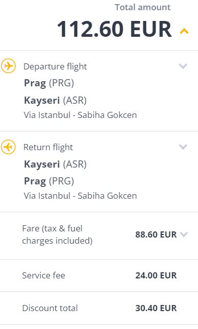 Výprodej letenek u Pegasus: Egypt, Írán, Kyrgyzstán, Omán, Pákistán atd. z Prahy