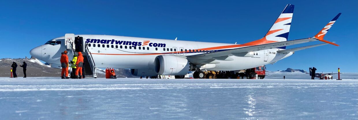 Smartwings začnou provozovat lety z Prahy na Antarktidu pro veřejnost