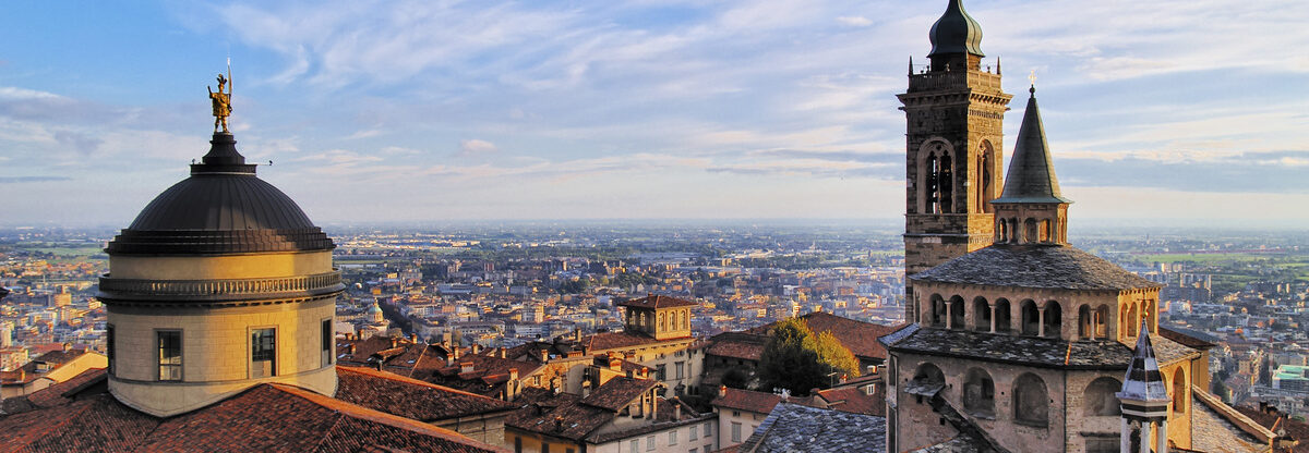 Severní Itálie: Bergamo z Brna