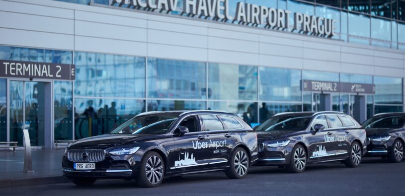Uber jako oficiální taxislužba na Letišti Praha