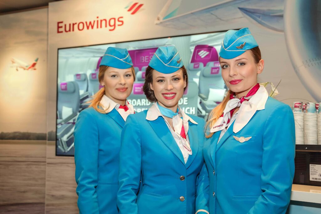 Eurowings hledá palubní personál v Praze