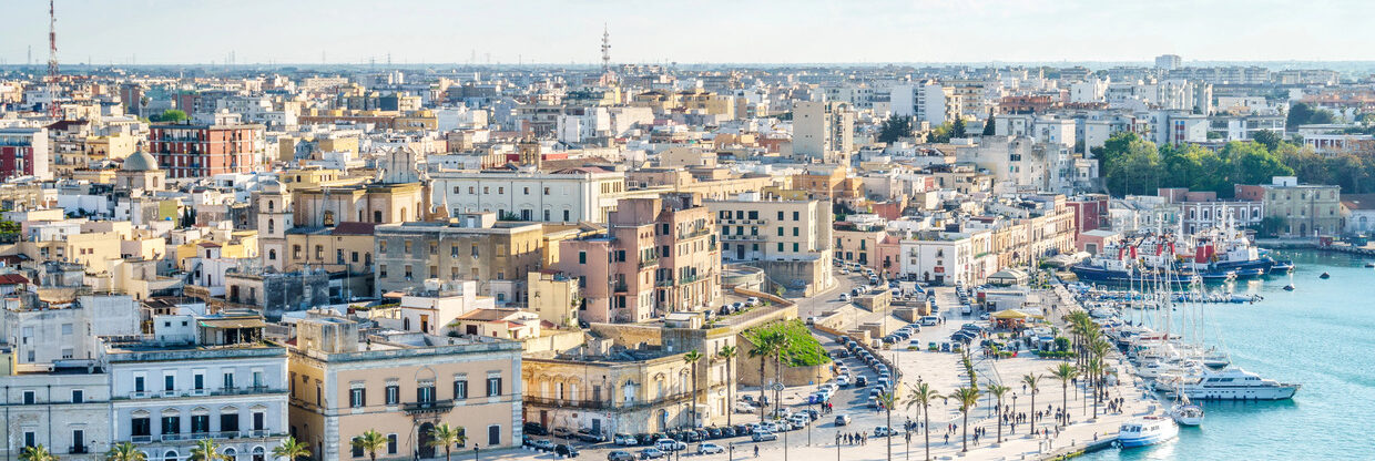 Italská Apulie: z Katovic do Brindisi v květnu a červnu