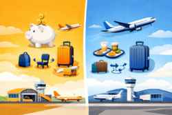 Nízkonákladovky a klasické aerolinky – rozdíly a kdy se která vyplatí?