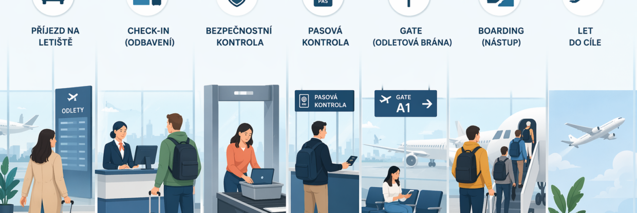 Jak funguje letiště: od check-inu po boarding