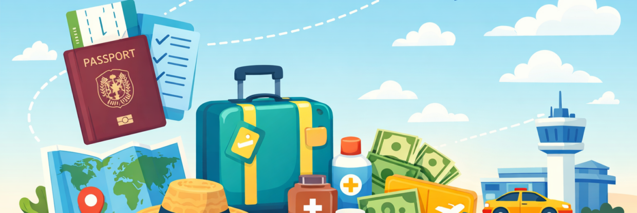 Co zařídit před odletem? Tohle si zkontroluj dřív, než začneš balit