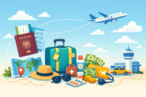 Co zařídit před odletem? Tohle si zkontroluj dřív, než začneš balit