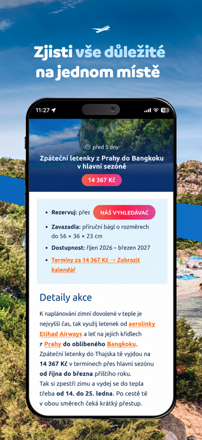 Detail akce v aplikaci Zaletsi.cz