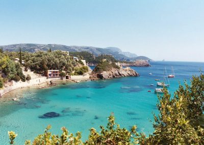 řecký ostrov Korfu